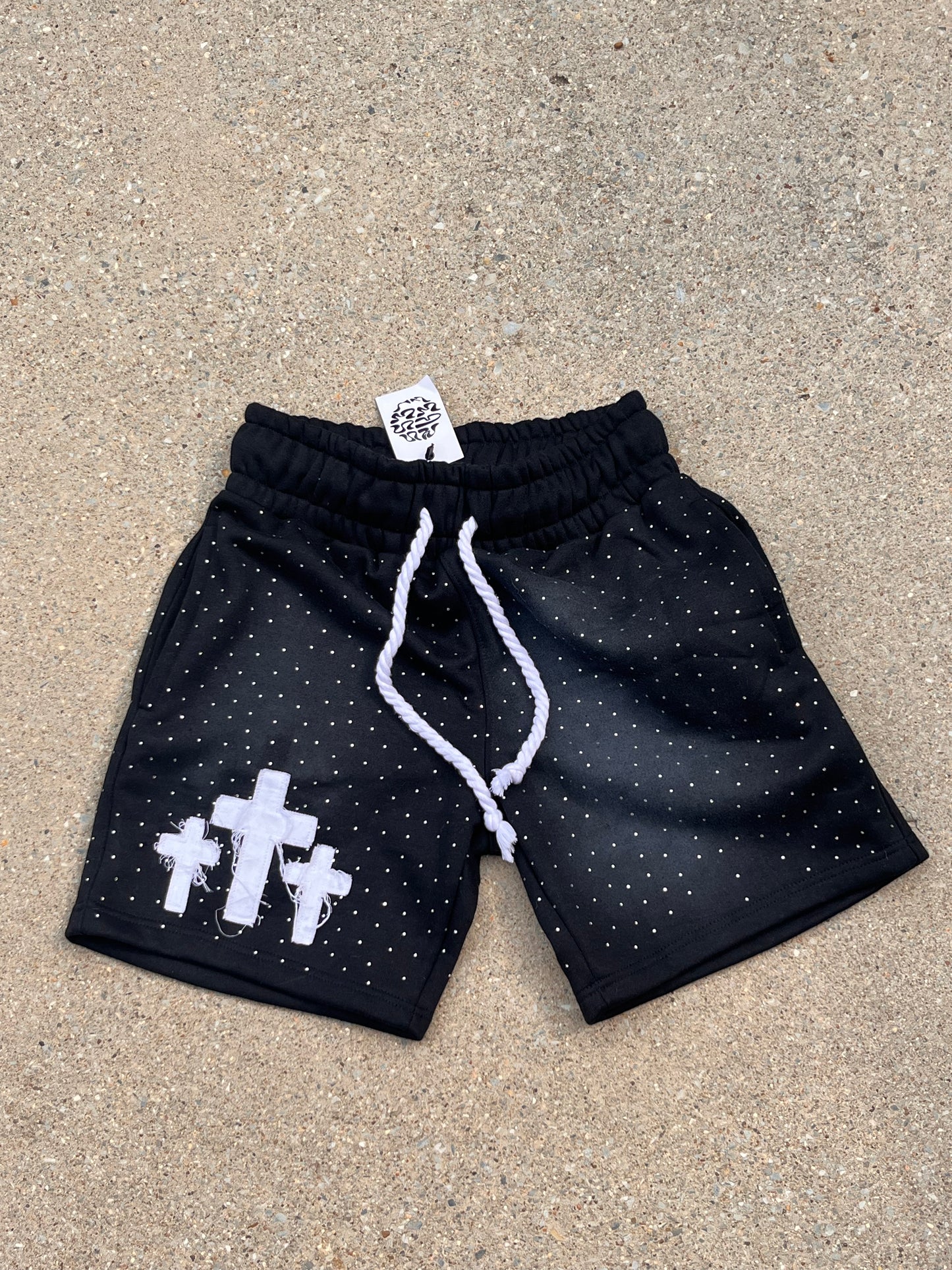 triple cross shorts